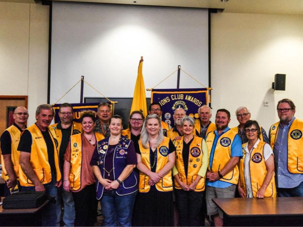 Group photo of the Hutto Lions Club