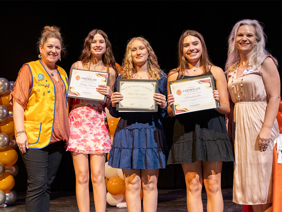 2024 Hutto Lions Club scholarship recipients