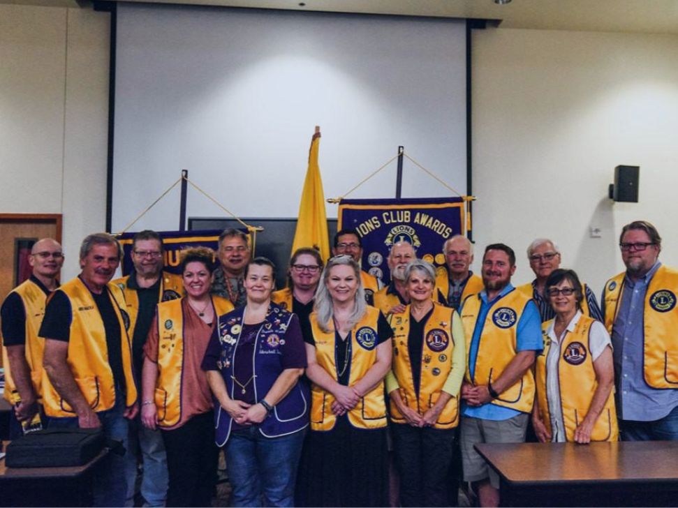 Group photo of Hutto Lions Club